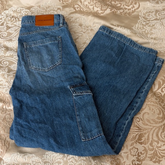 Lucky Women’s Blue Cargo Jeans - Picture 8 of 8